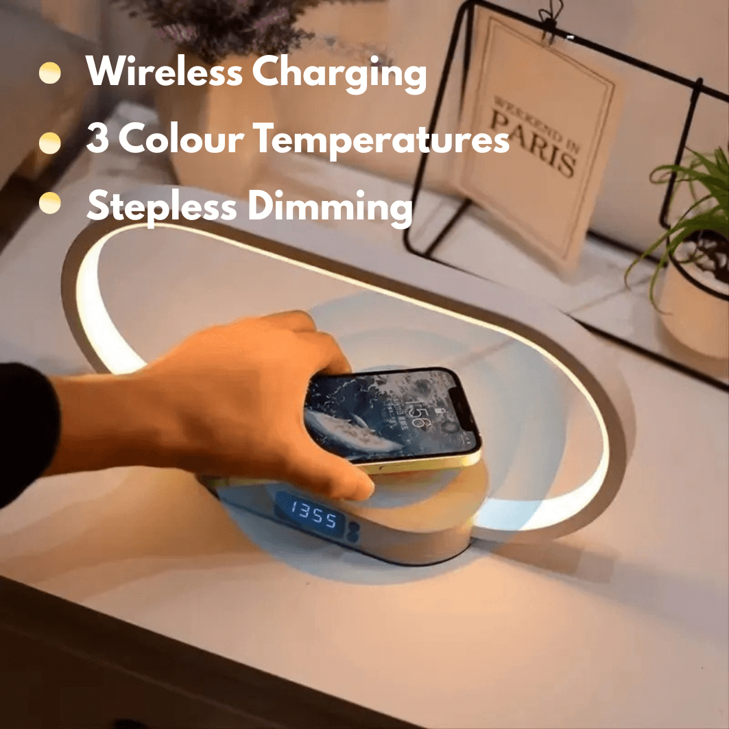 Glow Nook™ Wireless Charging Lamp